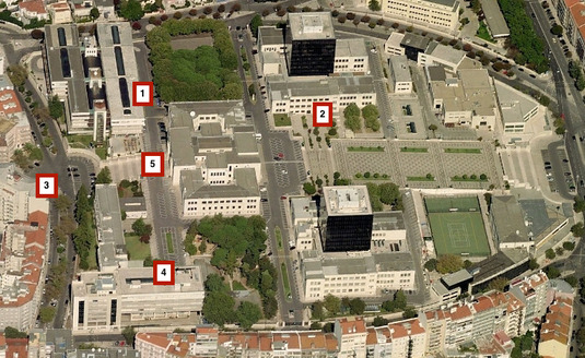 Mapa Campus Alameda do IST